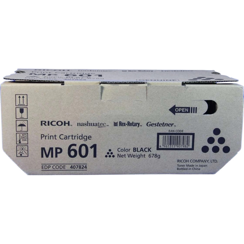 Tóner Ricoh Aficio MP501/MP601 Negro Original - 119,10€