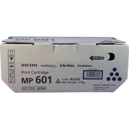 Tóner Ricoh Aficio MP501/MP601 Negro Original - 119,10€