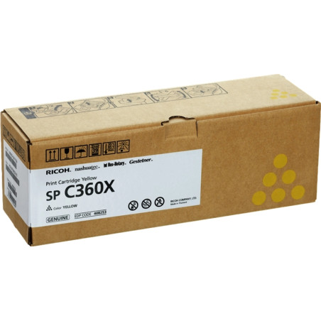 Tóner Ricoh Aficio SP-C361 Amarillo Original - 112,68€