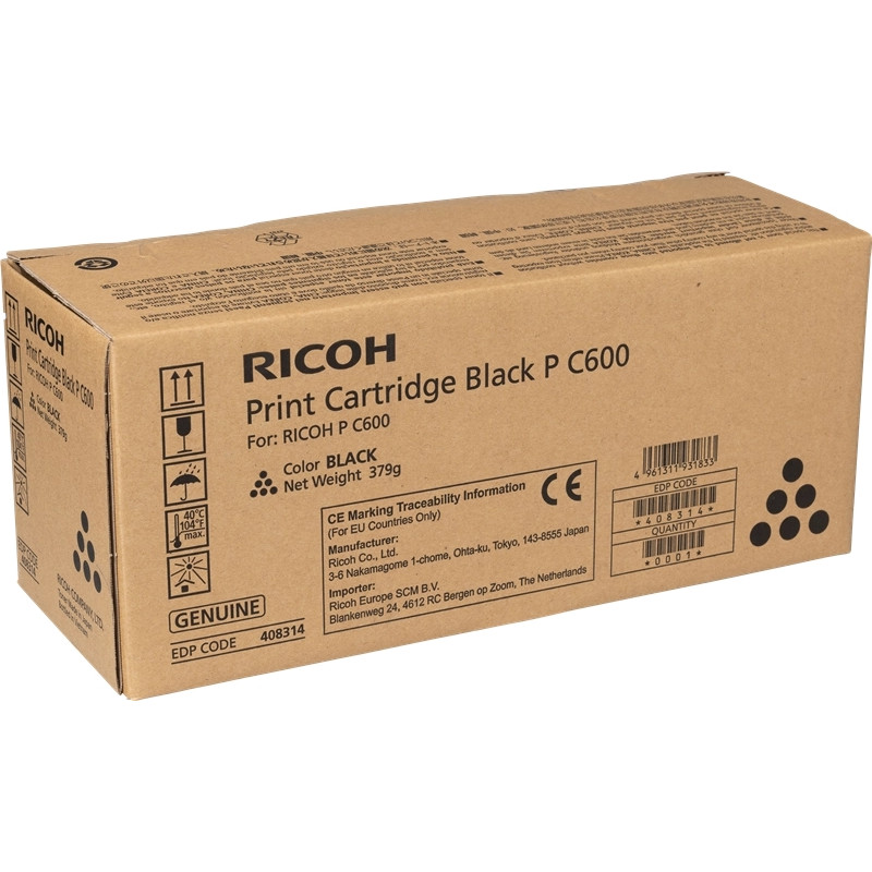 Tóner Ricoh PC600 Negro Original - 145,09€ | Envío 24h