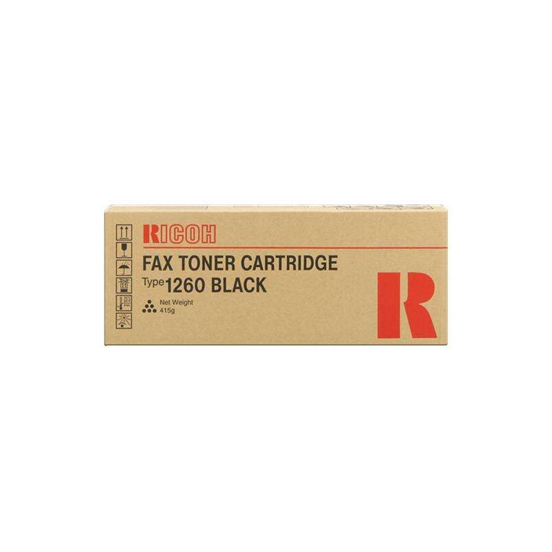 Tóner Ricoh Type 1260D Negro Original - 74,12€ | Envío 24h