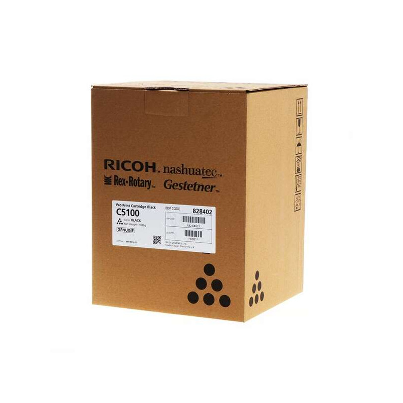 Tóner Ricoh Pro C5100/C5110 Negro Original - 153,22€
