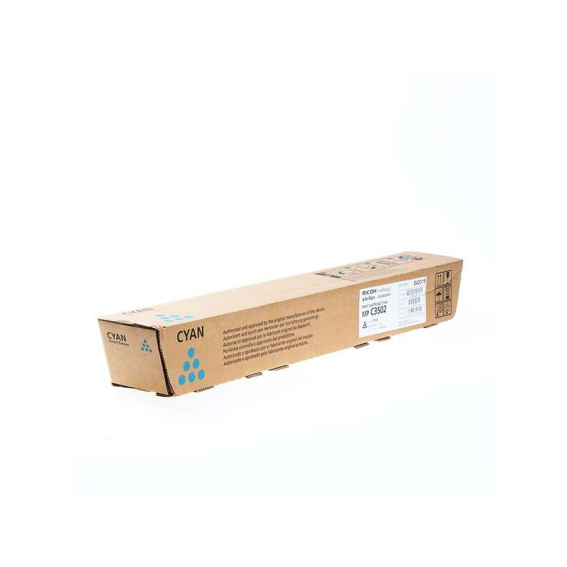 Tóner Ricoh Aficio MP-C3002/MP-C3502 Cyan Original - 102,87€