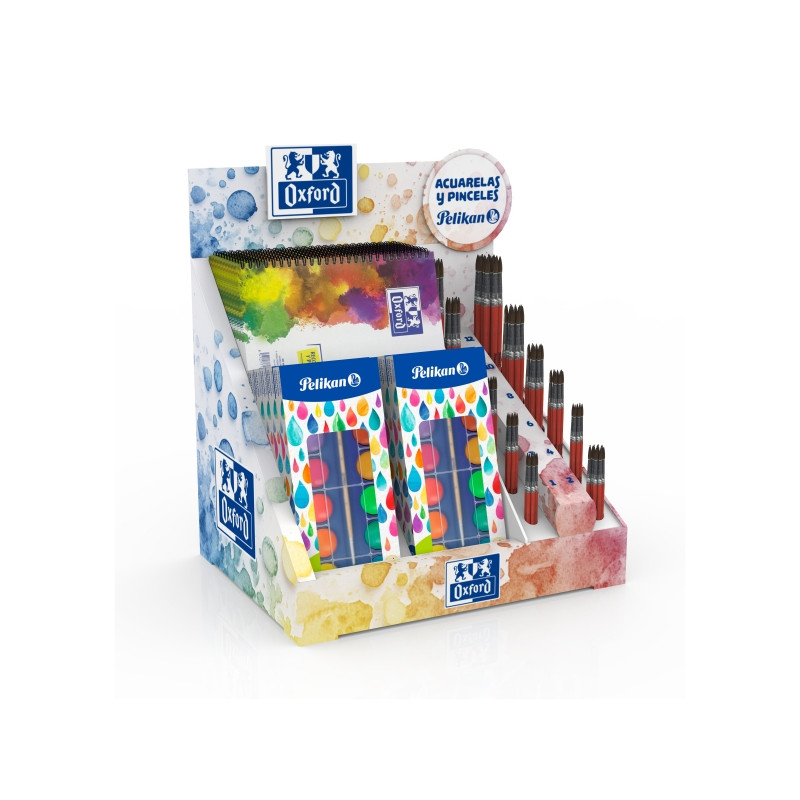 Oxford Expositor con 10 Blocs de Acuarela A4 - 146,99€