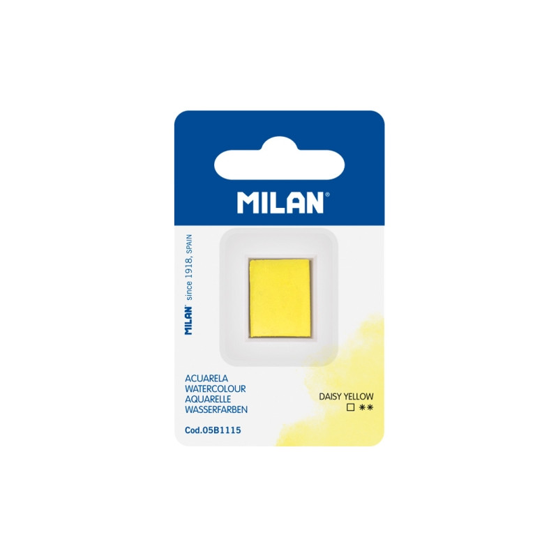 Milan Art Acuarela de Recambio Amarillo Compatible - 1,11€