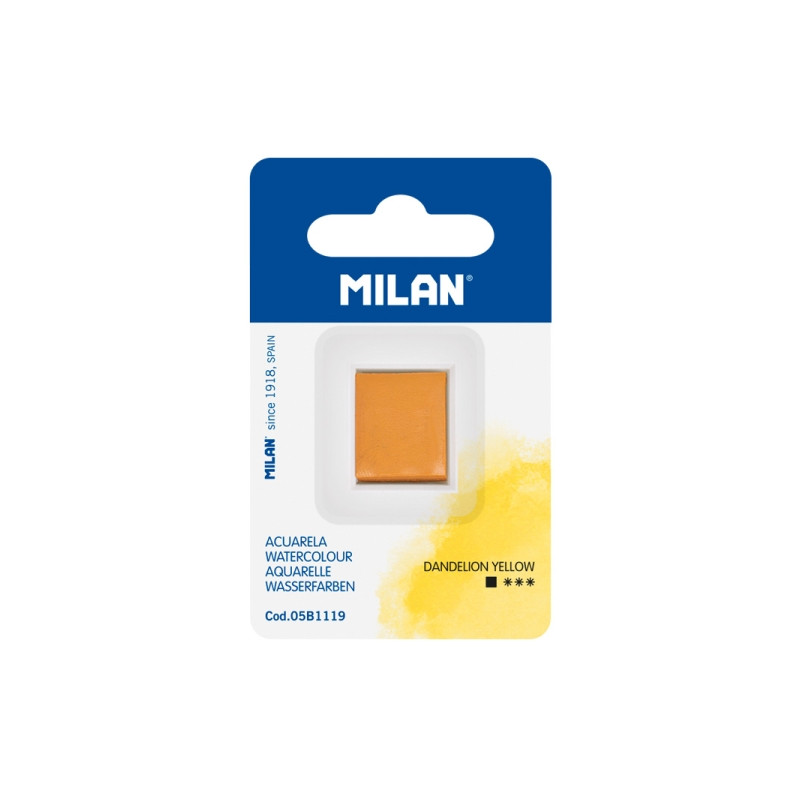 Milan Art Acuarela de Recambio Amarillo Compatible - 1,11€