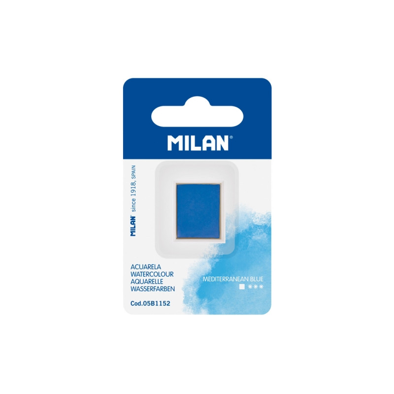 Milan Art Acuarela de Recambio Azul Compatible - 1,11€