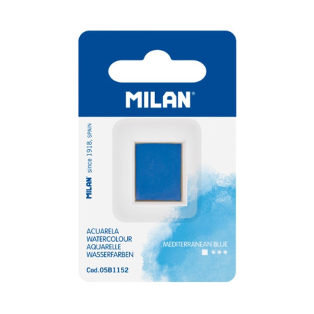 Milan Art Acuarela de Recambio Azul Compatible - 1,11€