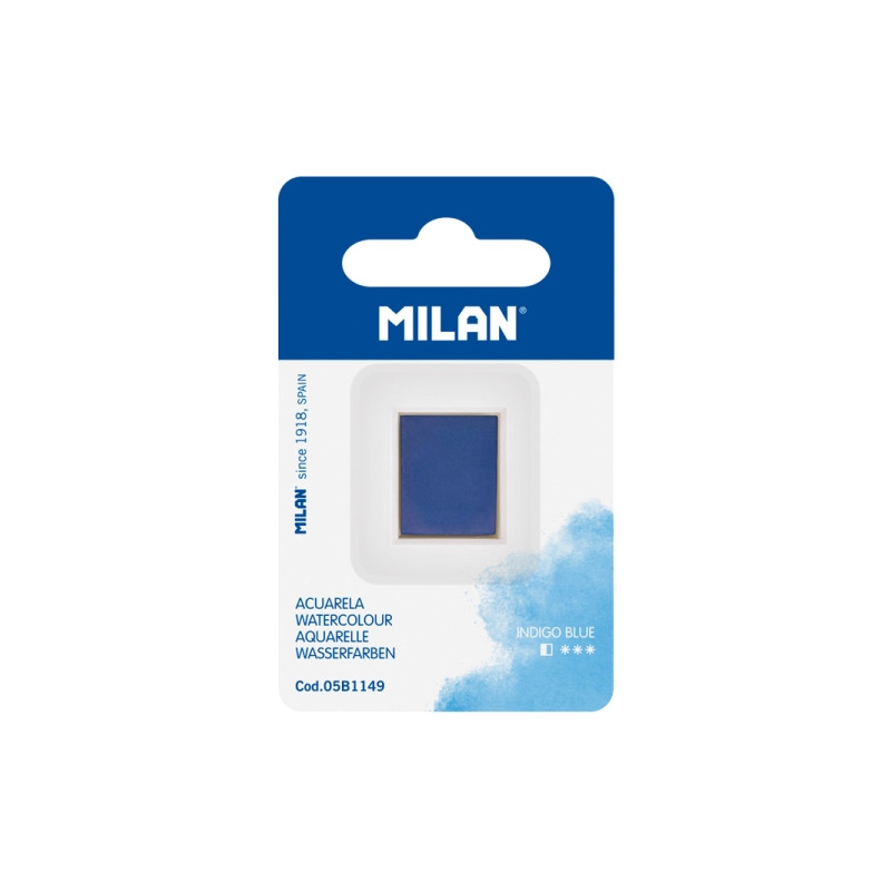 Milan Art Acuarela de Recambio Azul Compatible - 1,11€