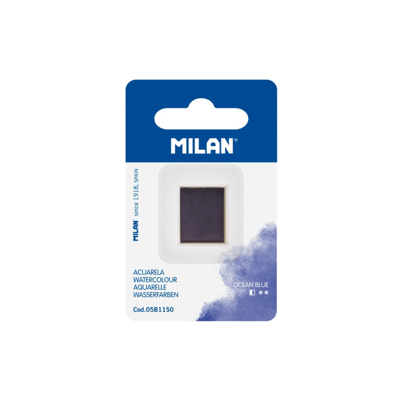 Milan Art Acuarela de Recambio Azul Compatible - 1,11€