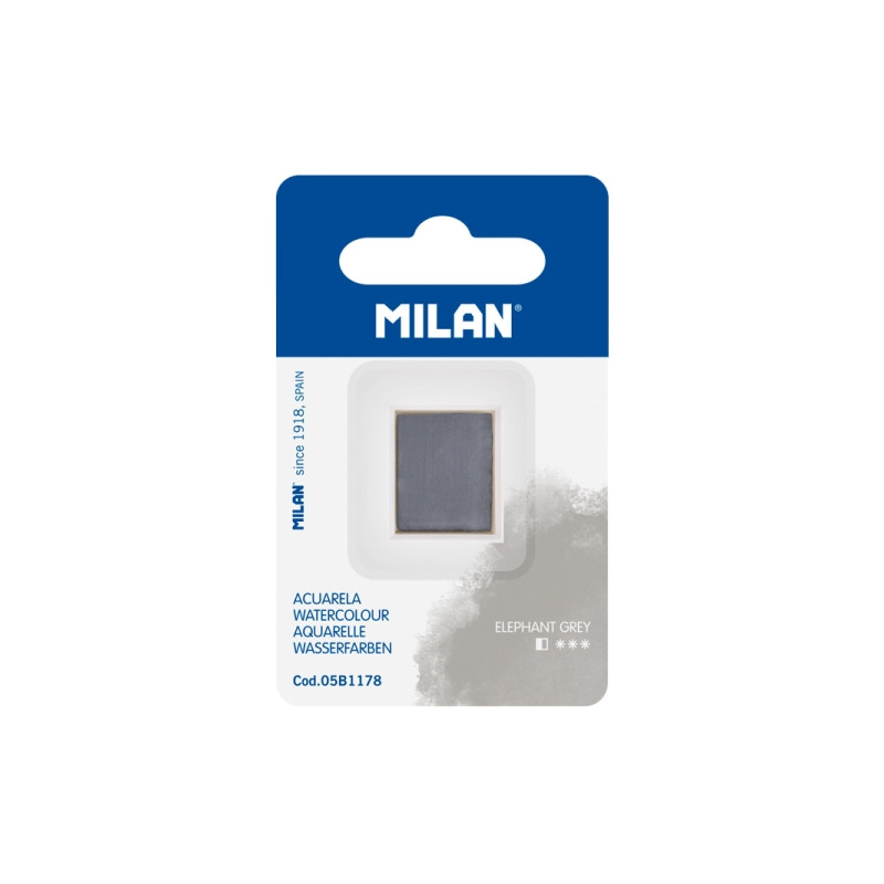 Milan Art Acuarela de Recambio Gris Compatible - 1,11€