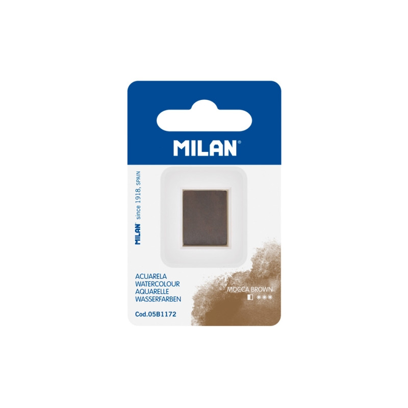 Milan Art Acuarela de Recambio Marrón Compatible - 1,11€