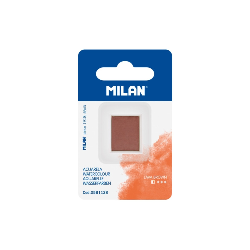 Milan Art Acuarela de Recambio Marrón Compatible - 1,11€