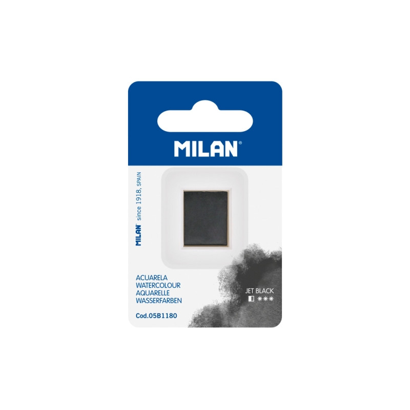 Milan Art Acuarela de Recambio Negro Compatible - 1,11€