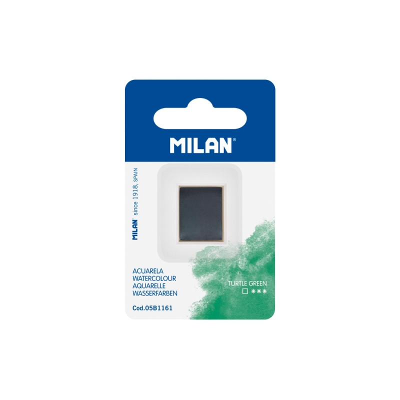 Milan Art Acuarela de Recambio Verde Compatible - 1,11€
