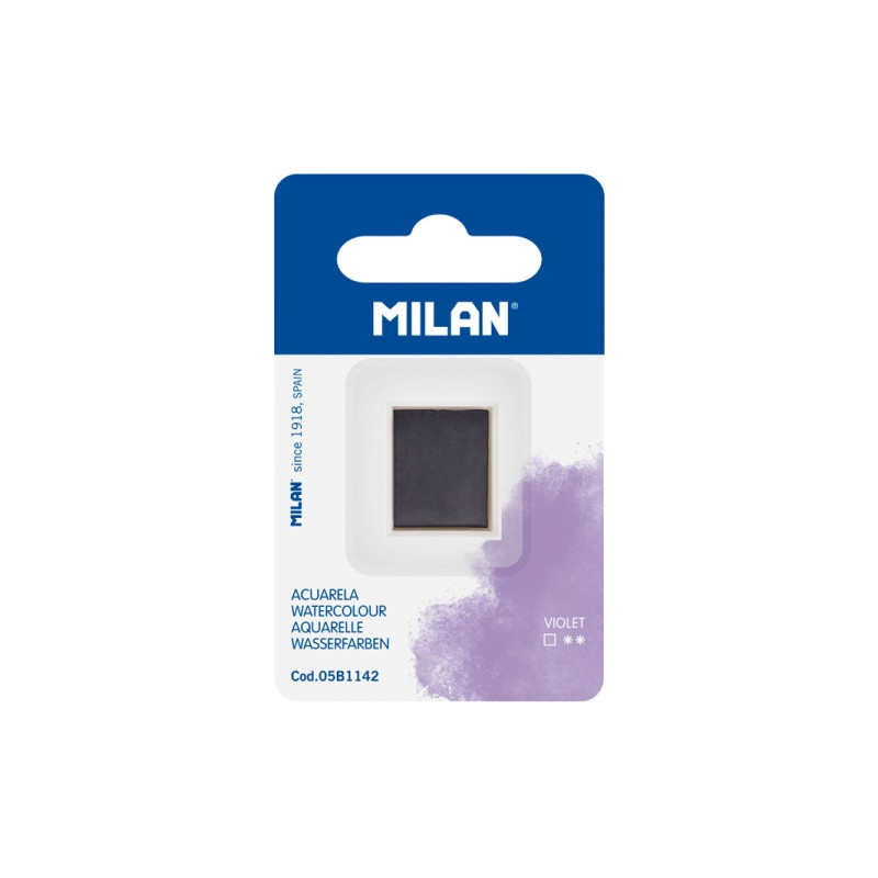 Milan Art Acuarela de Recambio Violeta Compatible - 1,11€