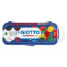 Giotto Estuche de 12 Acuarelas de 30mm + Pincel - 2,80€