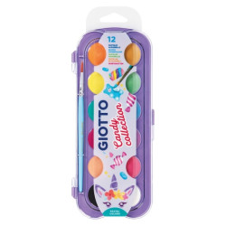 Giotto Candy Collection Estuche de 12 Acuarelas de 30mm +