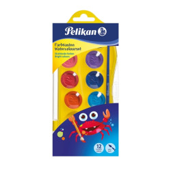 Pelikan Junior Pack de 12 Acuarelas Compatible - 3,19€