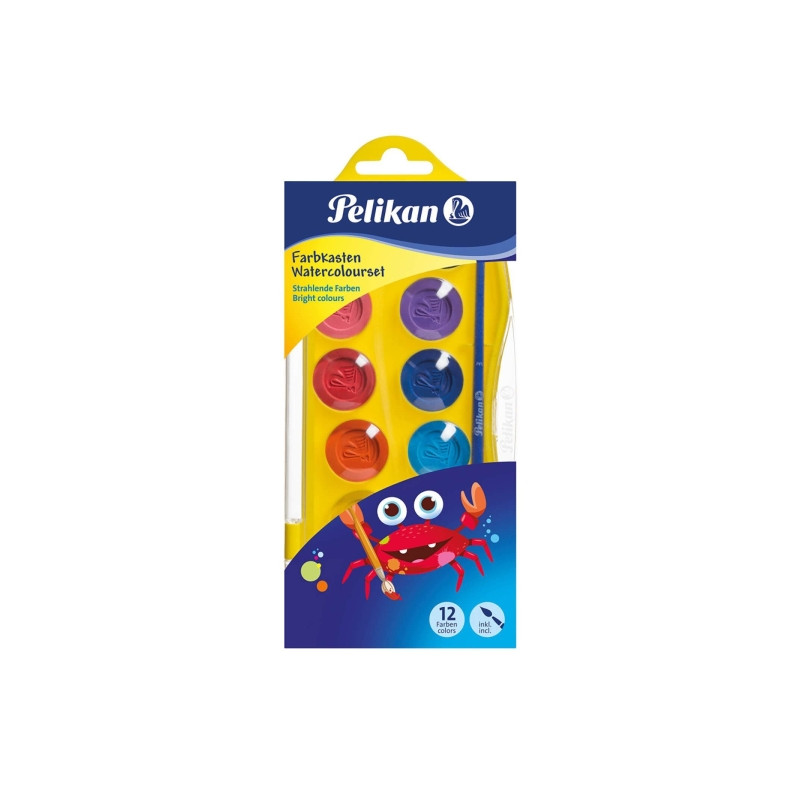 Pelikan Junior Pack de 12 Acuarelas Compatible - 3,19€