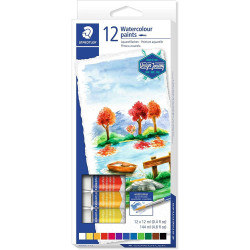 Staedtler Pack de 12 Tubos de Acuarela 12ml - 6,33€