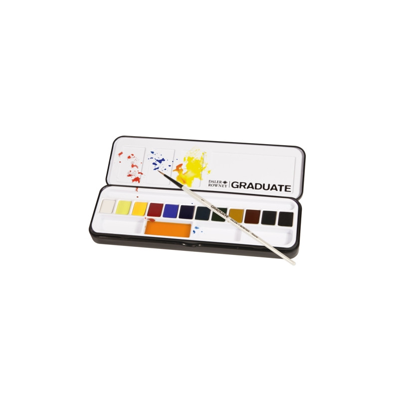 Daler-Rowney Daler Rowney Graduate Pack de 12 Acuarelas 