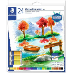 Staedtler Pack de 24 Tubos de Acuarela 12ml - 13,46€