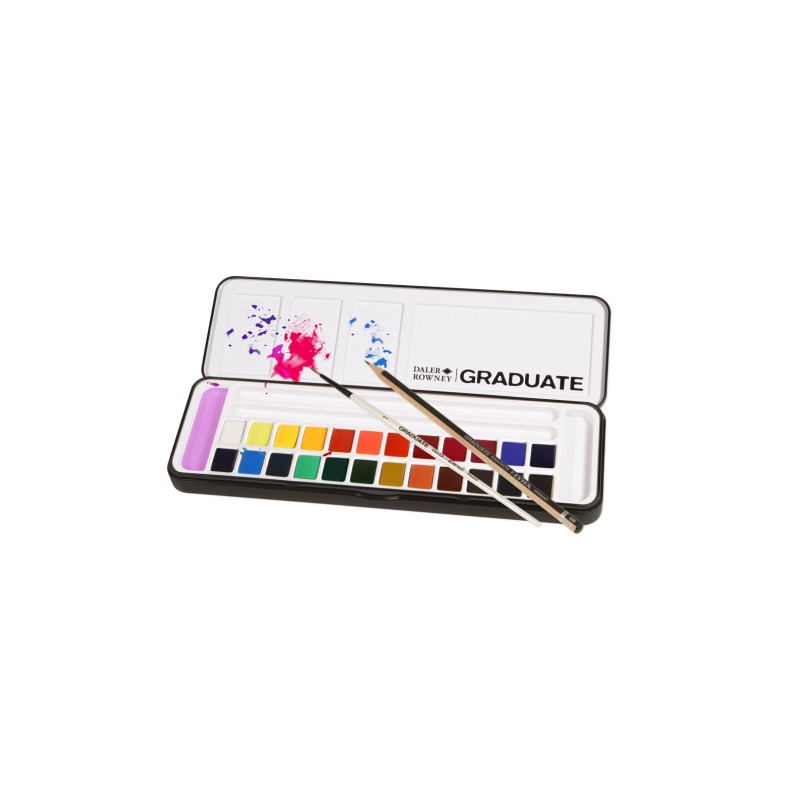 Daler-Rowney Daler Rowney Graduate Pack de 24 Acuarelas 