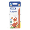 Milan Plastipastel Pack de 6 Ceras de Colores Triangulares