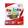 Carioca Pack de 12 Ceras de Colores Compatible - 0,83€