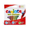 Carioca Maxi Pack de 12 Ceras Varios Compatible - 1,25€