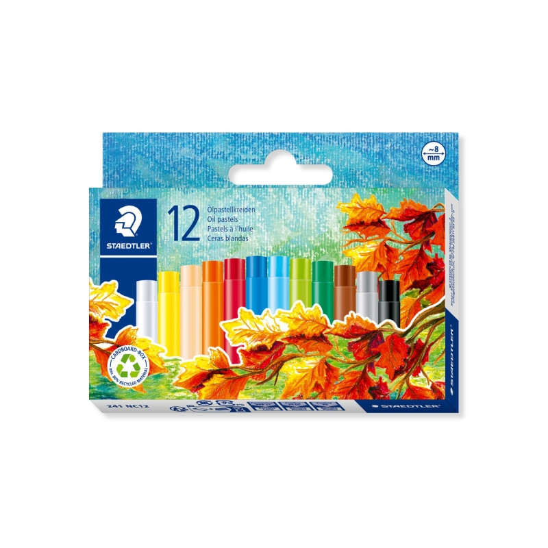 Staedtler Noris 241 Pack de 12 Ceras Blandas - 2,34€