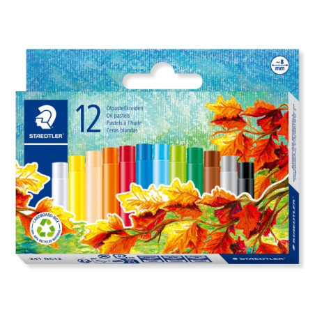 Staedtler Noris 241 Pack de 12 Ceras Blandas - 2,34€