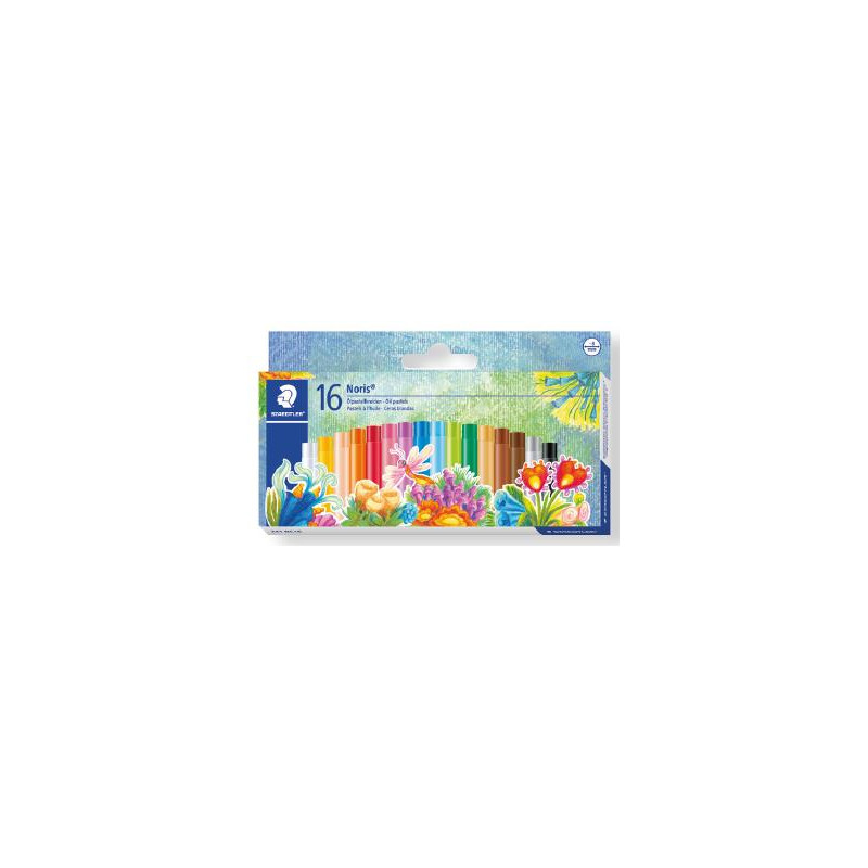 Staedtler Noris 241 Pack de 16 Ceras Blandas - 3,18€