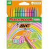 Bic Kids Plastidecor Pastel Caja de 12 Lapices de Cera 