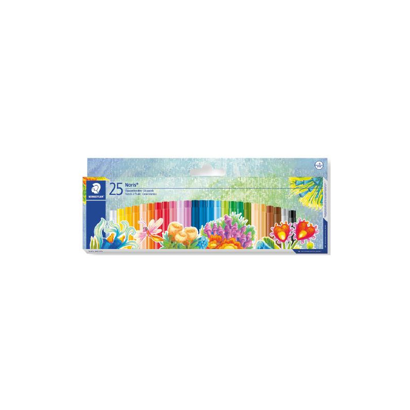 Staedtler Noris 241 Pack de 25 Ceras Blandas - 4,72€
