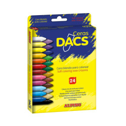 Alpino Dacs Pack de 24 Ceras Blandas de Colores - 5,69€
