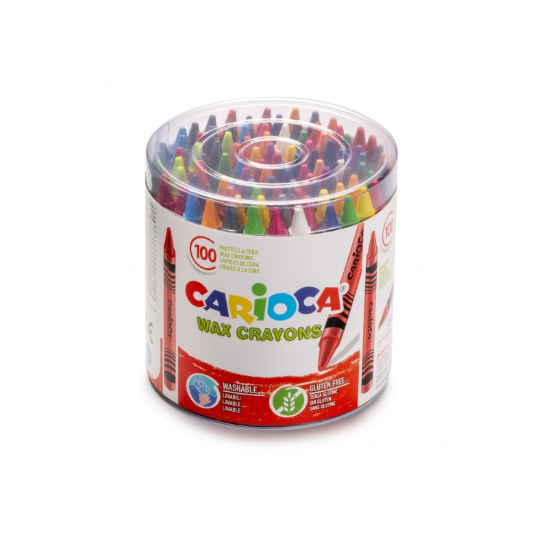 Carioca Pack de 100 Ceras Varios Compatible - 6,72€