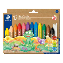 Staedtler Noris Junior Pack de 12 Ceras de Colores
