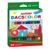 Alpino Dacscolor Pack de 24 Ceras Semiblandas de Colores 