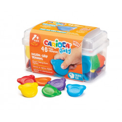 Carioca Baby Teddy Crayons Pack de 48 Ceras - 8,02€