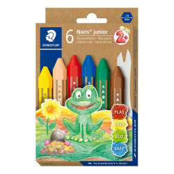 Staedtler Noris Junior Pack de 6 Ceras de Colores