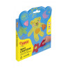 Jovi My First Crayon Estuche de 8 Ceras con Forma de Oso 