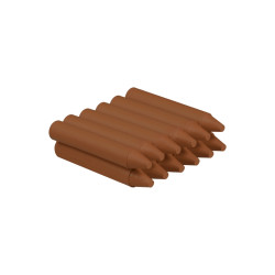 Jovi Estuche de 12 Ceras Marrón Compatible - 2,41€