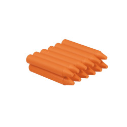 Jovi Estuche de 12 Ceras Naranja Compatible - 2,41€