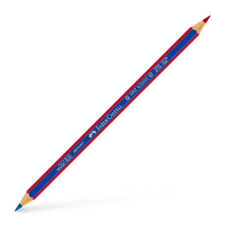 Faber-Castell Janus 2160 Lapiz Fino Bicolor Hexagonal 