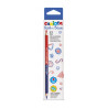 Carioca Pack de 12 Lapices Rojo y Azul Compatible - 1,78€
