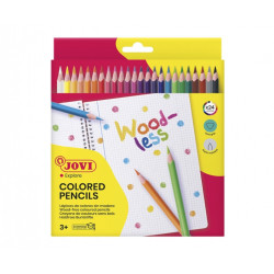 Jovi Woodless Pack de 24 Lapices de Colores - 2,04€