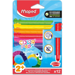 Maped Color`Peps Infinity Jumbo Pack de 12 Lapices de