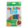 Carioca Tita Pack de 18 Lapices de Resina Compatible - 2,34€